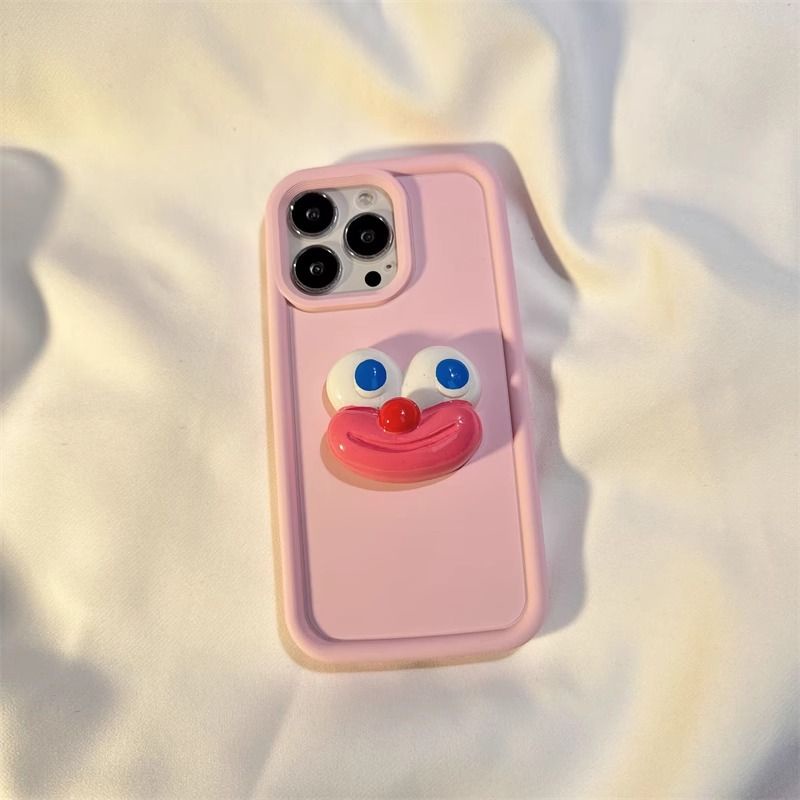 Ốp Điện Thoại Họa Tiết Biểu Tượng Cảm Xúc Ba Chiều Cho iphone7 7plus 8 8plus xs xr 11 12 13 14 15 pro plus promax