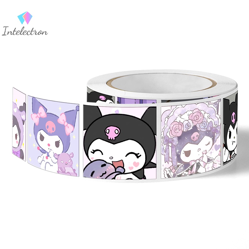 Cuộn 500 Miếng Dán Trang Trí Họa Tiết Hoạt Hình Dễ Thương yuanzongren444}