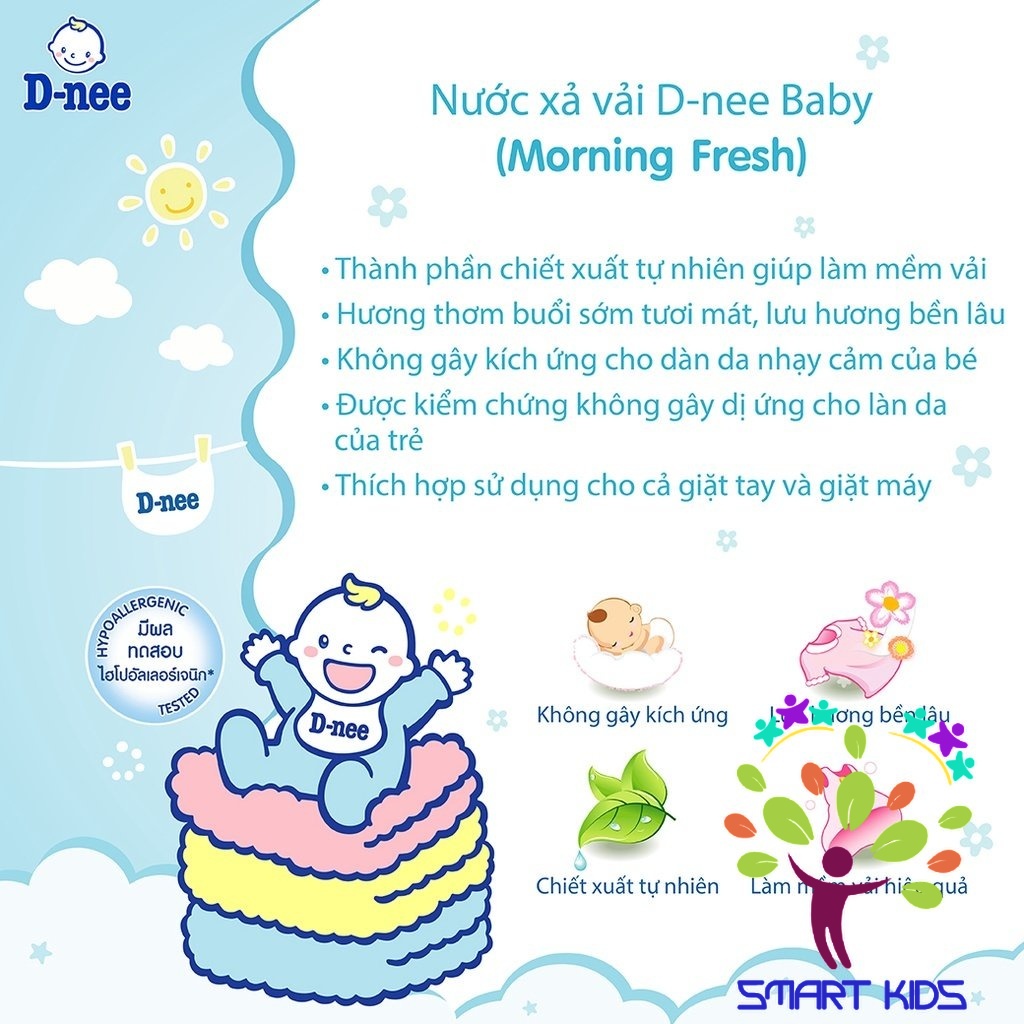 NƯỚC XẢ VẢI DNEE 2800ML THÁI LAN Chính hãng