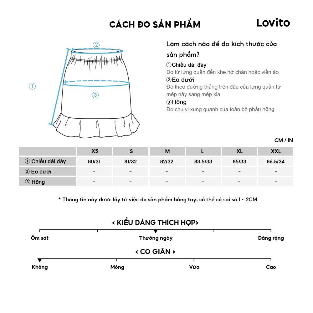 Lovito Váy dây rút có túi trơn thông thường cho nữ LNE27227