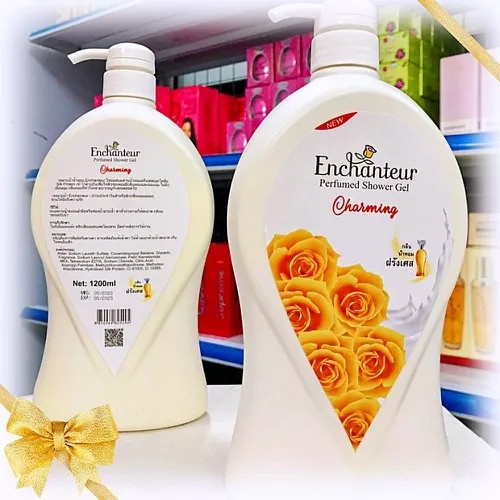 Sữa Tắm Hương Nước Hoa Enchanteur 1200ML _ Cung Cấp Dưỡng Chất Mịn Da , Hương Thơm Quyến Rũ