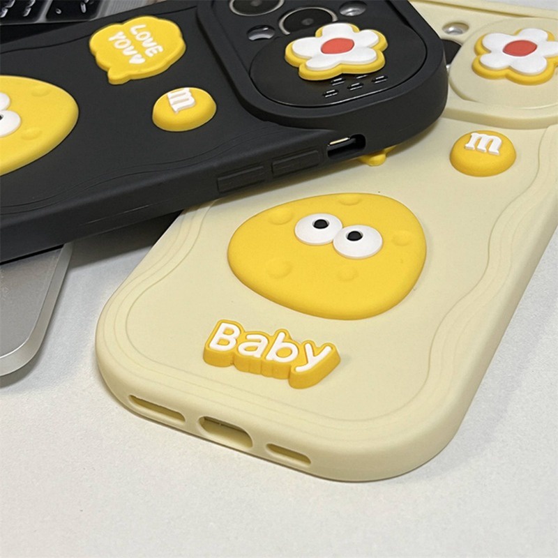 Ốp Điện Thoại tpu Chống Rơi Hình Trứng Phô Mai Cho iphone 7 8 x xs xr 11 12 13 14 15 pro max