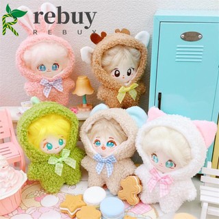Bộ áo liền quần bằng cotton 10cm dành cho búp bê 10cm