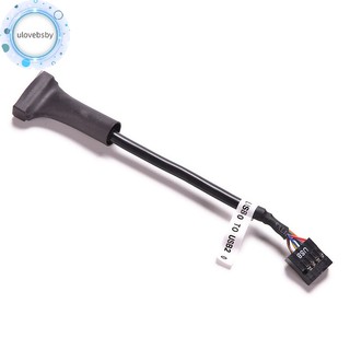 Ulovebsby Cáp Chuyển Đổi usb 2.0 9pin female Sang 20pin usb 3.0 male vn