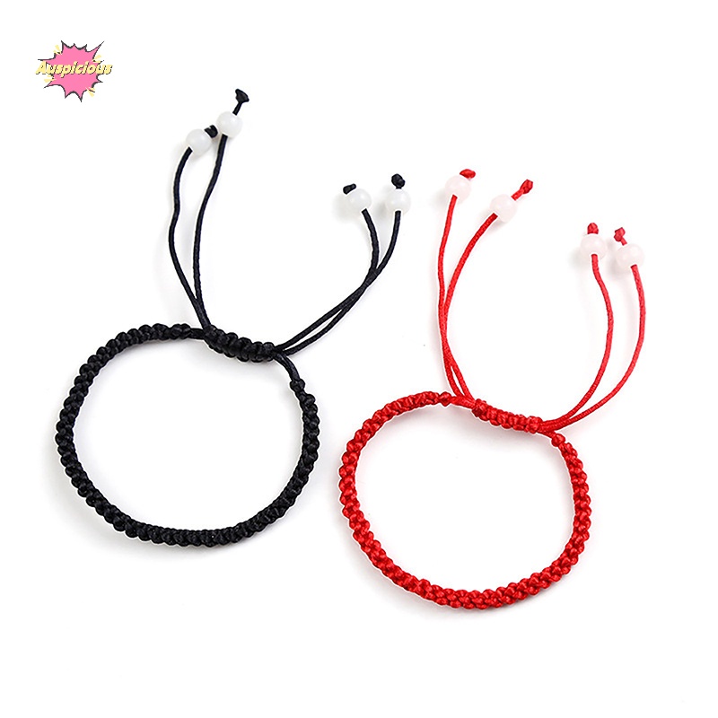 Vòng Tay Bùa May Mắn Dây Đỏ Dân Tộc Bảo Vệ Sự May Mắn Cho Thành Công