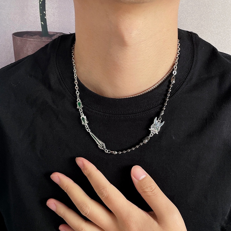 Gl Vòng cổ Mặt Hình Trò Chơi genshin Tác Động Tác Động Mới Trò Chơi Thông Minh Sáng Tạo