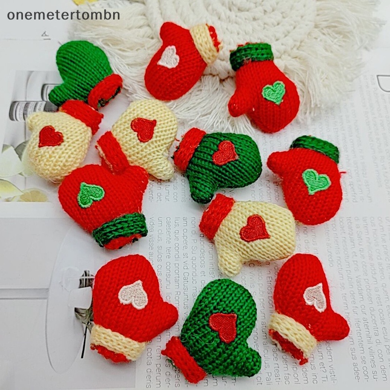 Bn 1 Đôi Găng Tay Đan Len cotton mini Cho Búp Bê