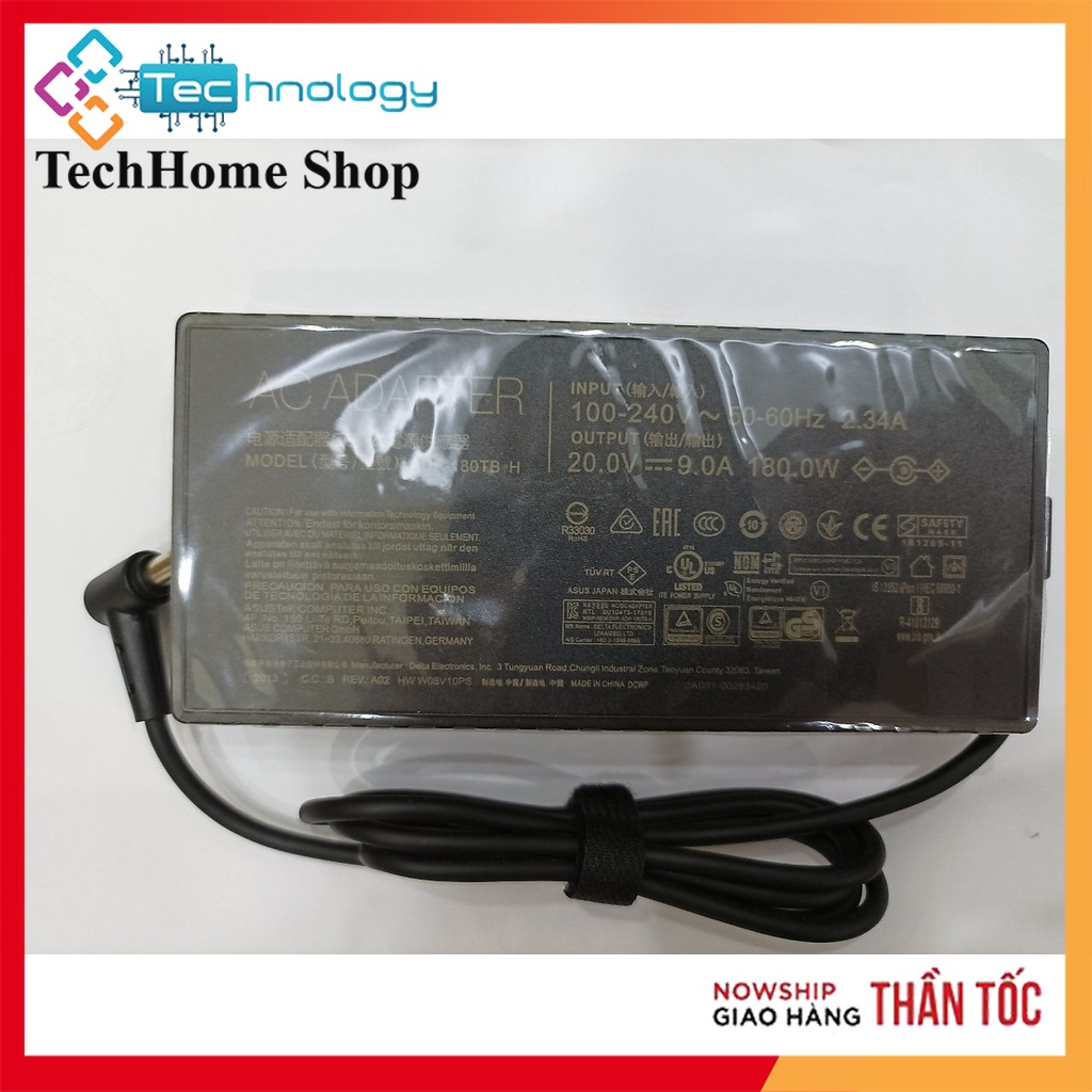 Sạc cho Laptop ASUS TUF Gaming A17 FA706IH 180W 20.0V 9.0A