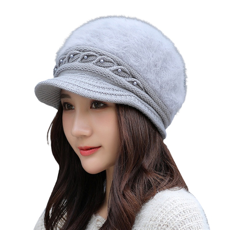 Thời Trang Mũ Len Trùm Đầu Giữ Ấm Cho Nữ
