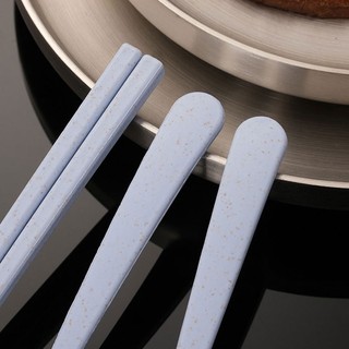 Bộ Đũa Thìa Dĩa Làm Từ Thân Lúa Mạch-GIOVA