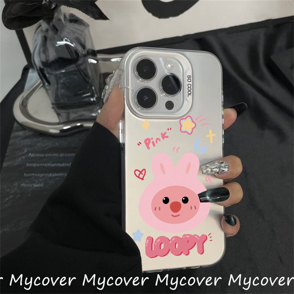 Hoạt Hình Ốp Điện Thoại Hình Thỏ Cho iphone 11 15 12 13 14 pro max x xr xs 8 7 6 plus se 2020