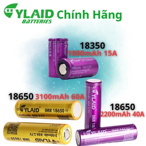 Pin 18650 18350 Cylaid  Xả Cao Dung lượng lớn