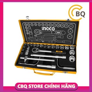 Bộ 24 cái đầu tuýp ingco hkts0243 cbqs