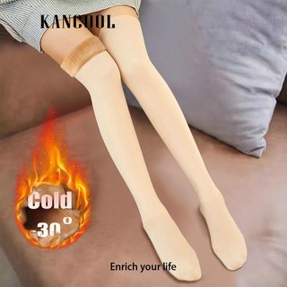 Kancool đôi tất chân giữ ấm dài qua gối thời trang cho nữ
