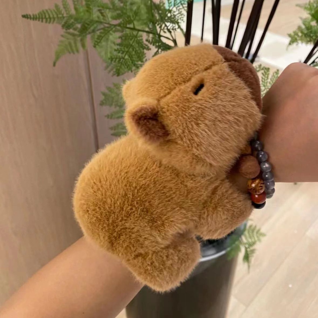 Capabala Vòng Đeo Tay Hình capybara Nhồi Bông Đáng Yêu