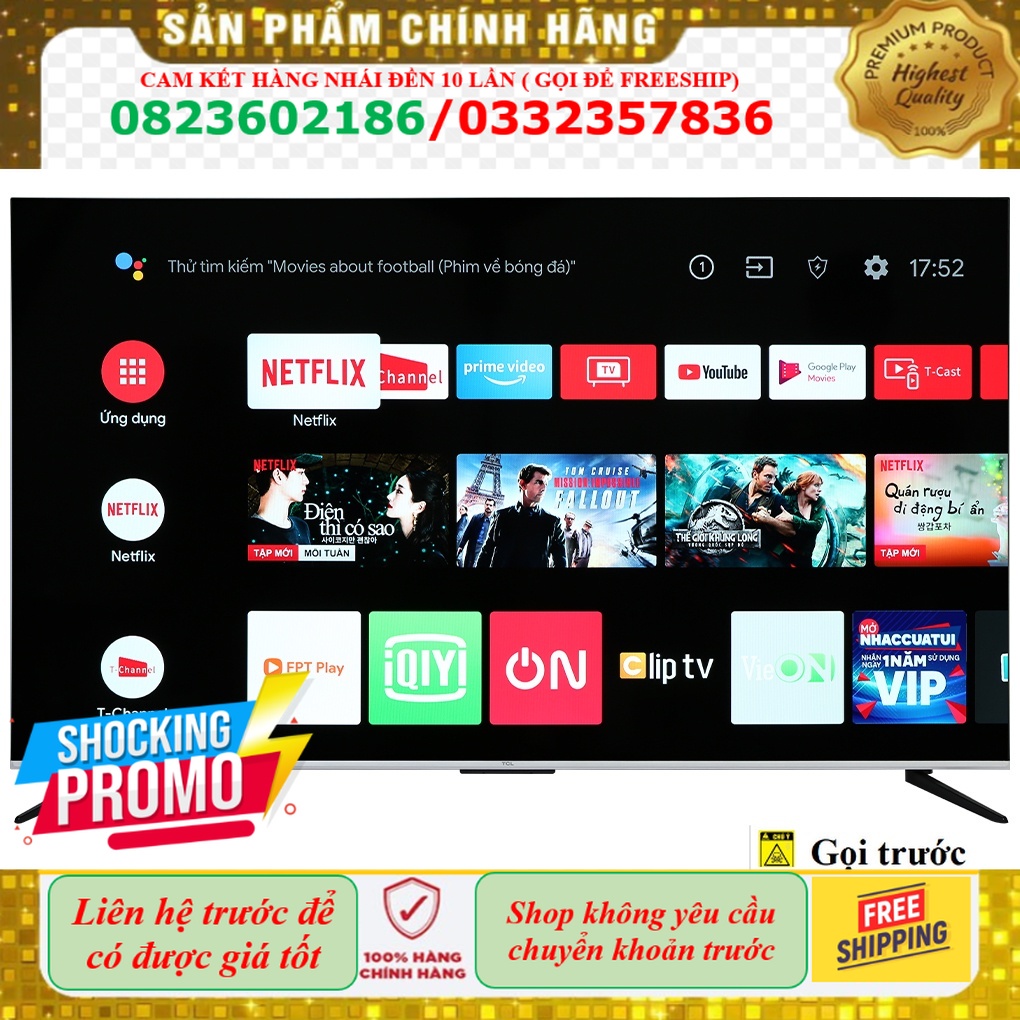 -&gt;&gt; Android Tivi TCL 65P737 4K 65 inch