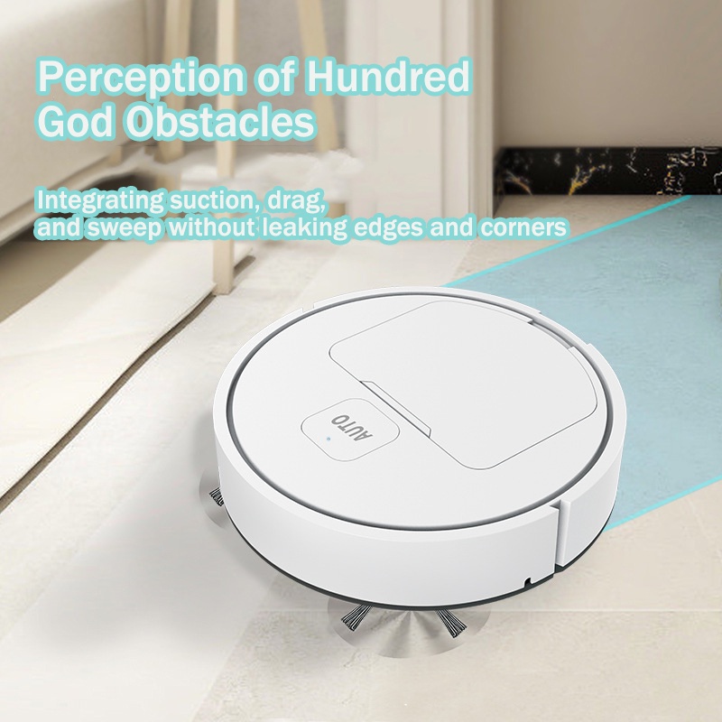 JIASHI Robot Hút Bụi Mini Có Thể Sạc Lại Trong Gia Đình Máy Hút Bụi Quét Nhà Đa Năng
