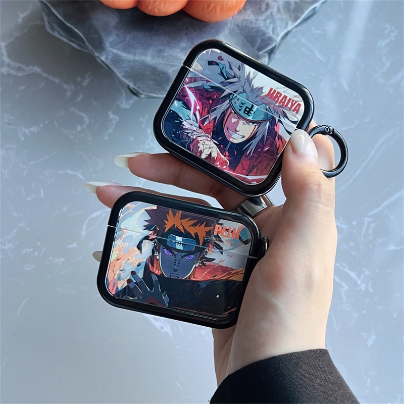 Vỏ Bảo Vệ Hộp Sạc Tai Nghe airpods pro 2 / airpods pro / airpods 3 / 2 / 1 Hình naruto itachi pein Raya Có Móc Treo Tiện Dụng