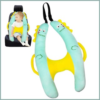 Gối Kê Cổ Hình Chữ u In Họa Tiết Hoạt Hình Có Thể Giặt Sạch Cho Bé