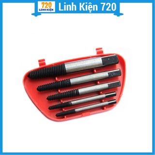 Bộ tháo bu lông ốc vít-5 mũi (tháo khoét ốc gẫy trờn ren)