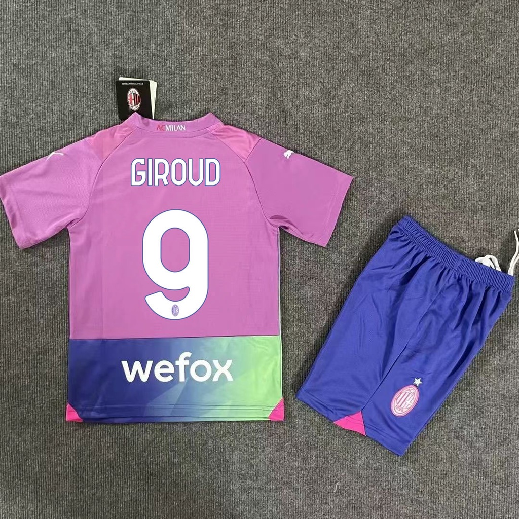 Áo Đồng Phục Bóng Đá Đội Tuyển Thủ Môn 23 / 24 ac-m Cho Người Lớn Và Trẻ Em