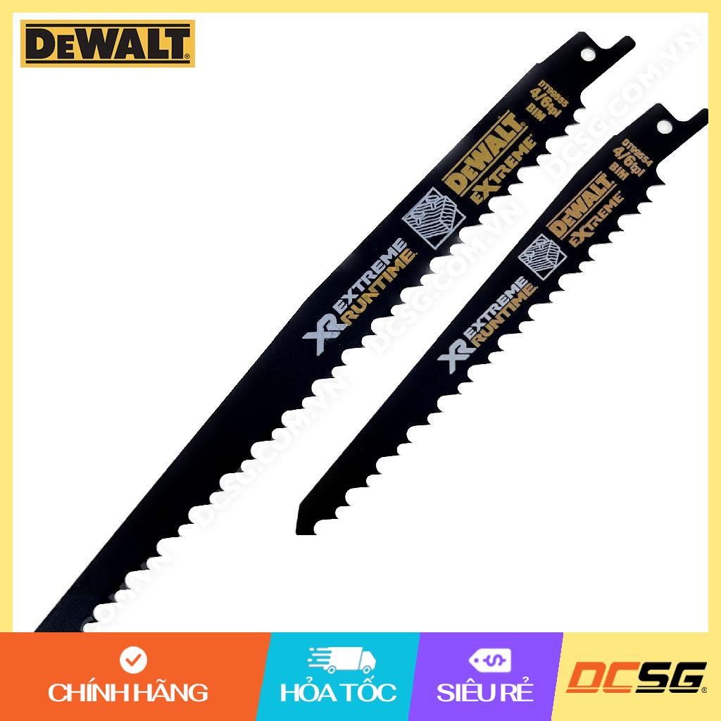 Lưỡi cưa kiếm cắt gỗ có đinh 4/6TPI DEWALT EXTREME (01 lưỡi) | DCSG