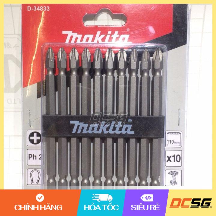 Mũi vít 2 đầu PH2x110mm Makita D-34833 (1 mũi)