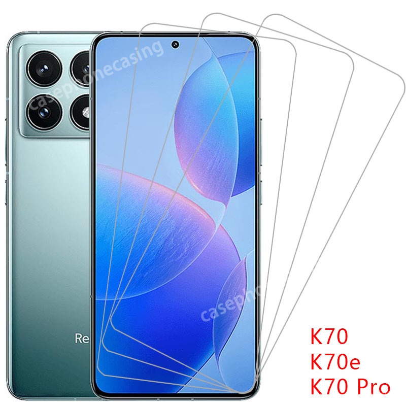 Kính Cường Lực 9h Bảo Vệ Màn Hình Cho redmi k70 pro k70pro redmi k 70 k70e 70e 5g 2023