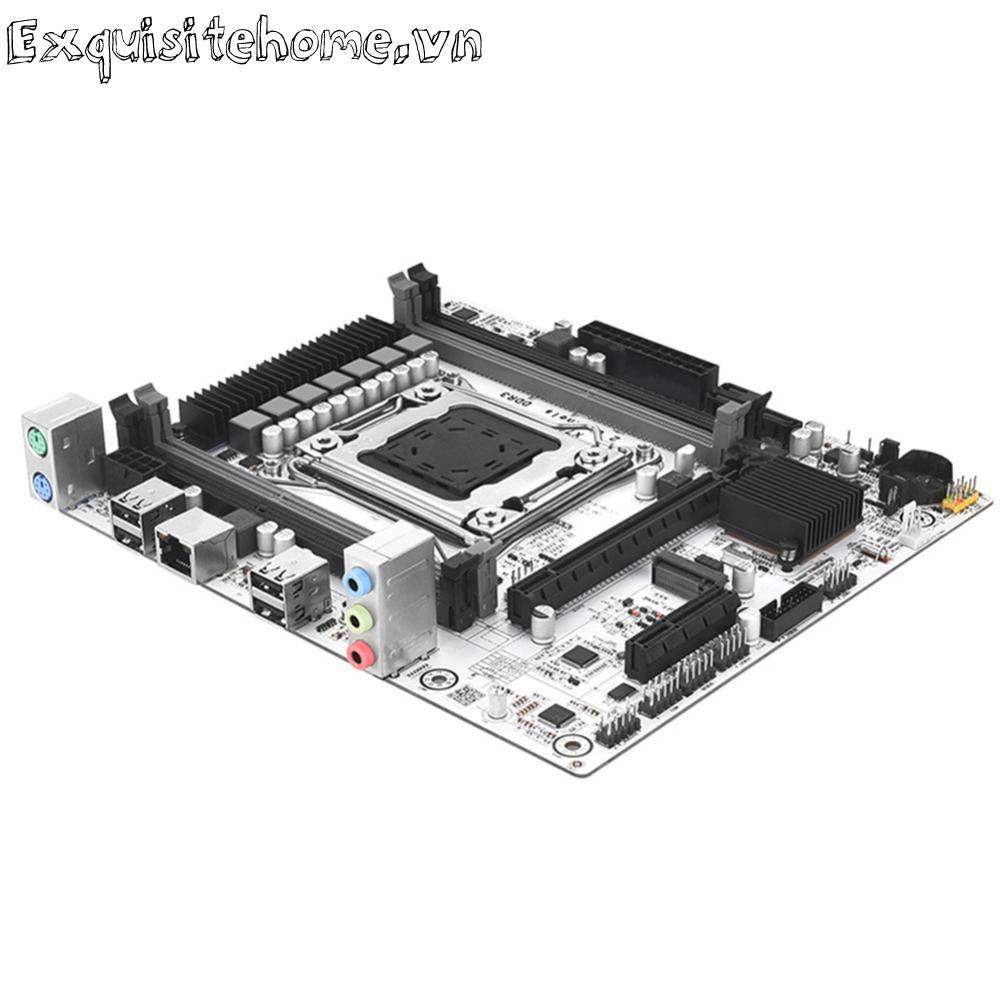Bo Mạch Chủ x79 Kênh Đôi Dành Cho Máy Tính lga 2011 m.2 nvme rj45