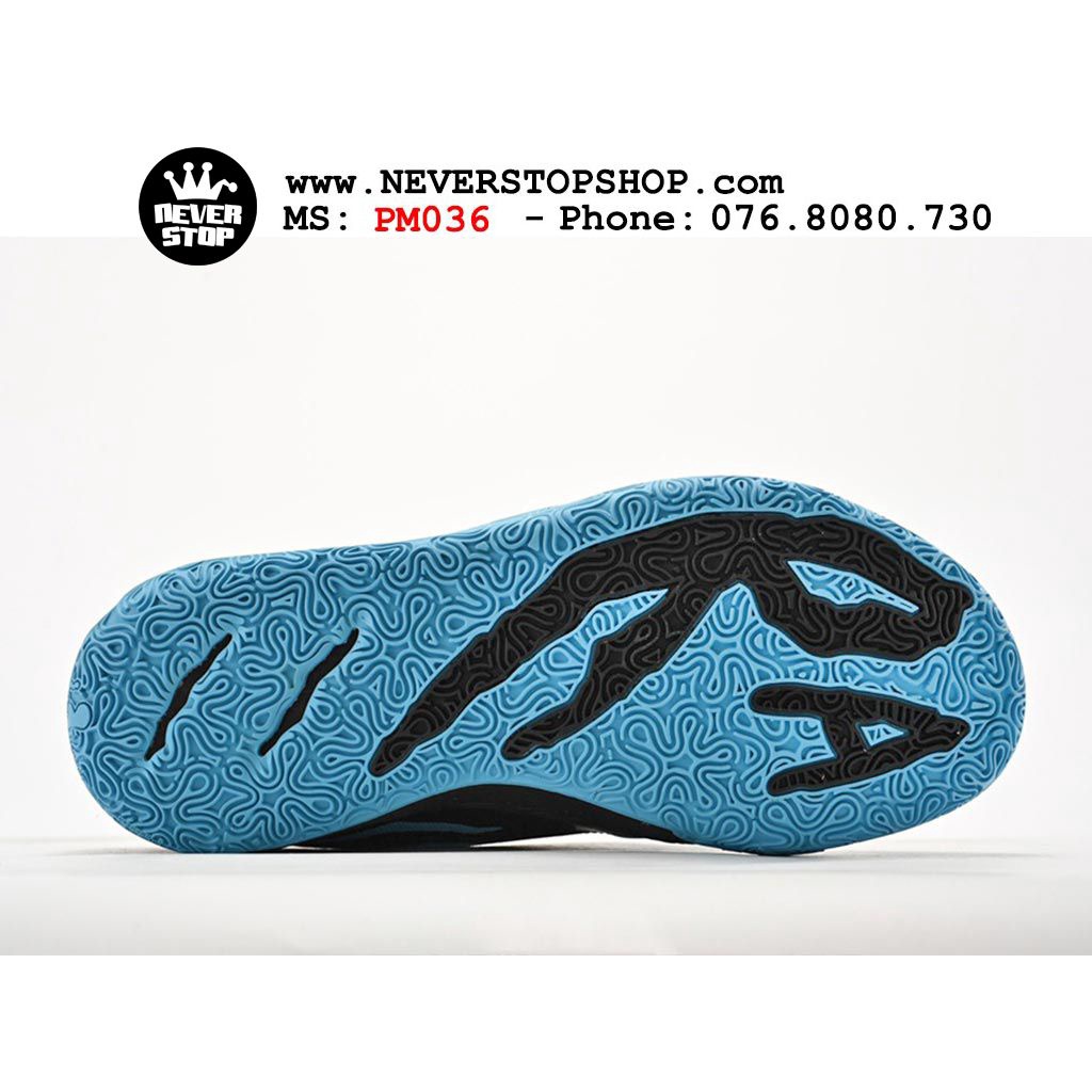 Giày bóng rổ PM MB 03 BLUE HIVE bản đẹp chuyên chơi indoor outdoor độ bền cao  | NeverStopShop.com