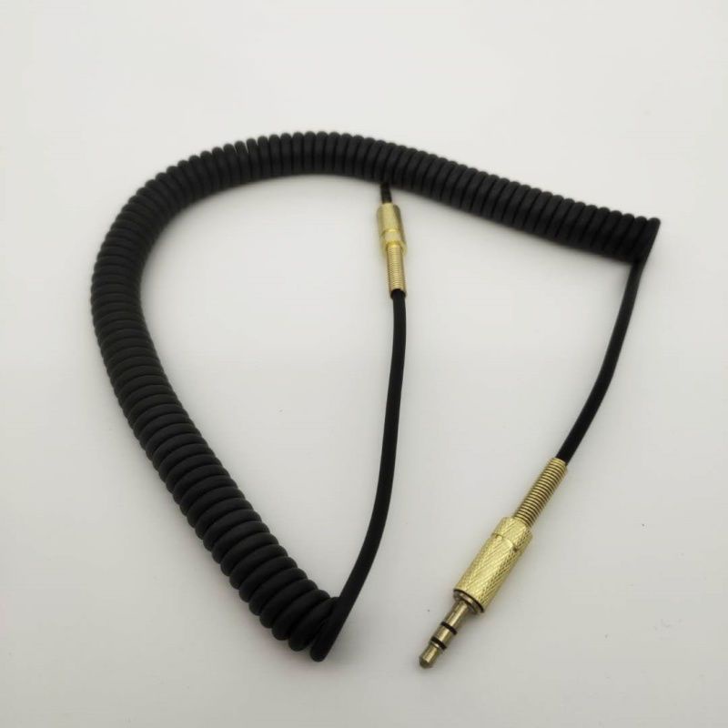 Dây Cáp Lò Xo Thu Âm Thanh aux 3.5Mm Chất Lượng Cao 3m