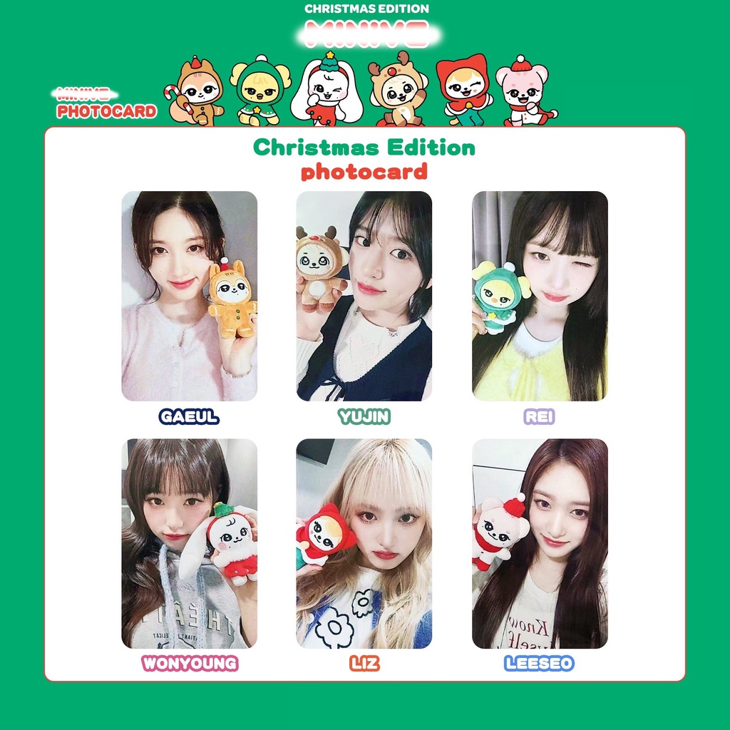 Bộ Sưu Tập Thẻ Hình Búp Bê kpop liz
