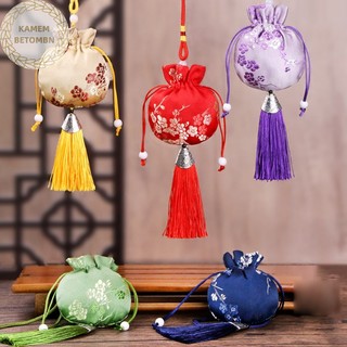 Túi thơm bằng vải lụa thêu thổ cẩm phong cách trung hoa
