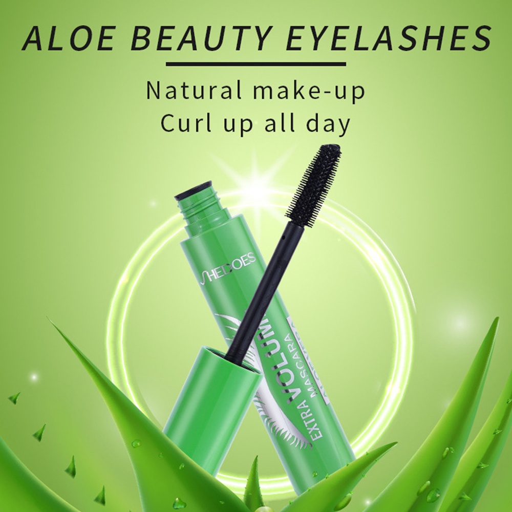 Shedoes Aloe Vera Chai Xanh Chống Thấm Nước, Chống Mồ Hôi Dày Mỏng Không Mùi Mascara Còn Hàng