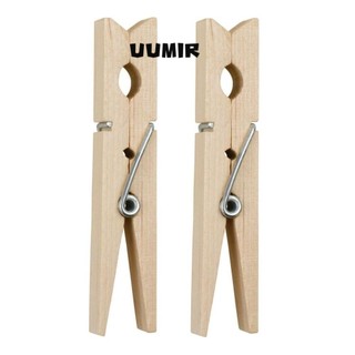 Uumir set 100 kẹp gỗ thời trang dùng để phơi quần áo