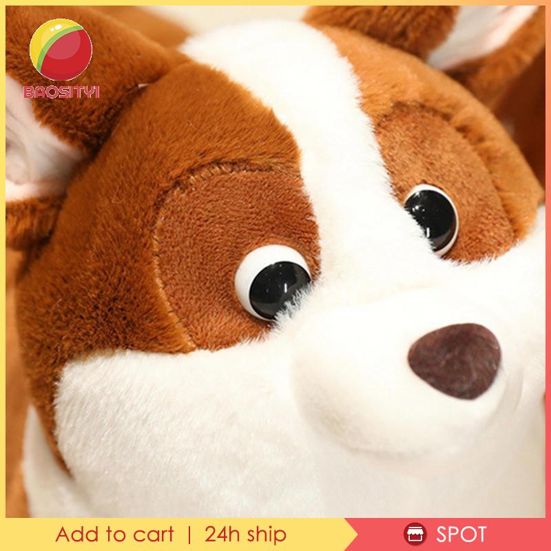 Corgi Thú Nhồi Bông Hình Cún corgi Dễ Thương Dành Cho Bé