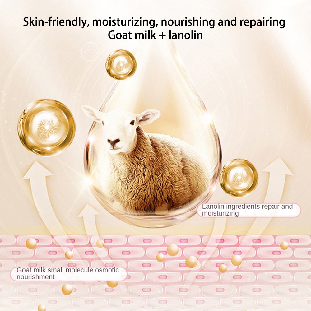 Chăm sóc cơ thể Kem dưỡng da tay Nature Essence Kem dưỡng ẩm tay Chăm sóc tay Kem làm dịu da tay Sữa dê Kem dưỡng da tay không nhờn Hương thơm tay, Trang điểm cao cấp châu Âu và Mỹ