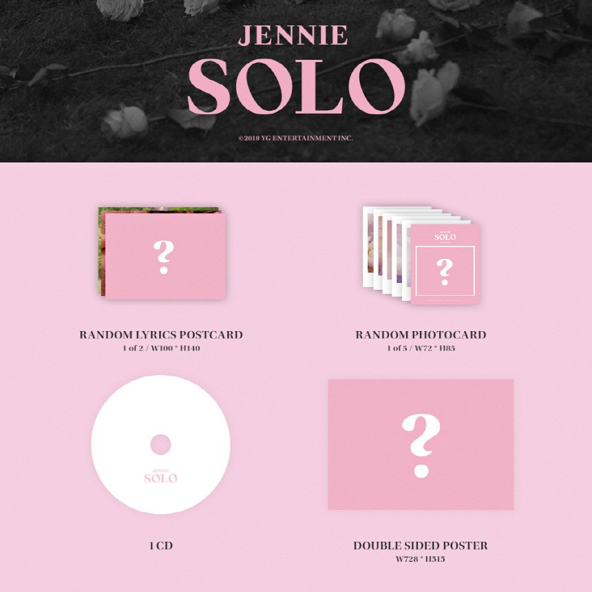 JENNIE  - 1st Single Album