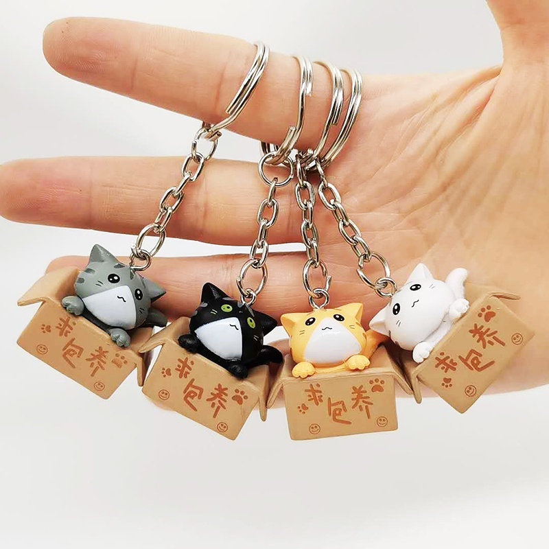 Móc Khóa Hình Chú Mèo Đáng Yêu Mới YK