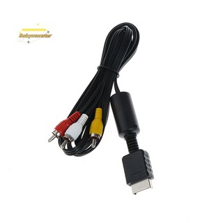 Dây Cáp Âm Thanh av Cho ps2 ps3 play station console [Mới]