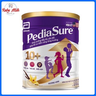 [Date 6.2026] Sữa Bột Pediasure 10+ Hương Vani Lon 800g (Cho bé từ 10 tuổi trở lên)