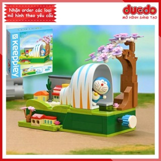 [Có sẵn] Keeppley K20417 Lắp ghép Doraemon Nobita Đường hầm thu nhỏ - Đồ chơi Xếp hình Mô hình Doremon Nobi K20402
