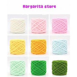 Len Nhung Đũa loại 100gr sợi 6mm Margarita - Len Đan Móc Khăn Thú Bông Túi Xách- Margarita_store