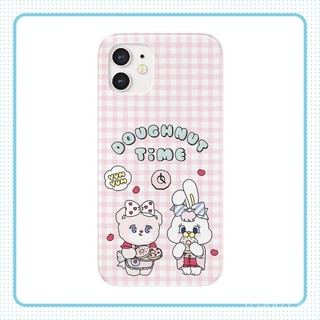 Ốp Điện Thoại Họa Tiết Hoạt Hình Chú Gấu / Thỏ Dễ Thương Cho iPhone12 13 14 15 promax xs / xr Apple 11 7 / 8plus