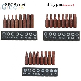Screwdriver Bits Alloy Steel Driver Bit Hex Shank 25mm Torx Star Magnetic PH0