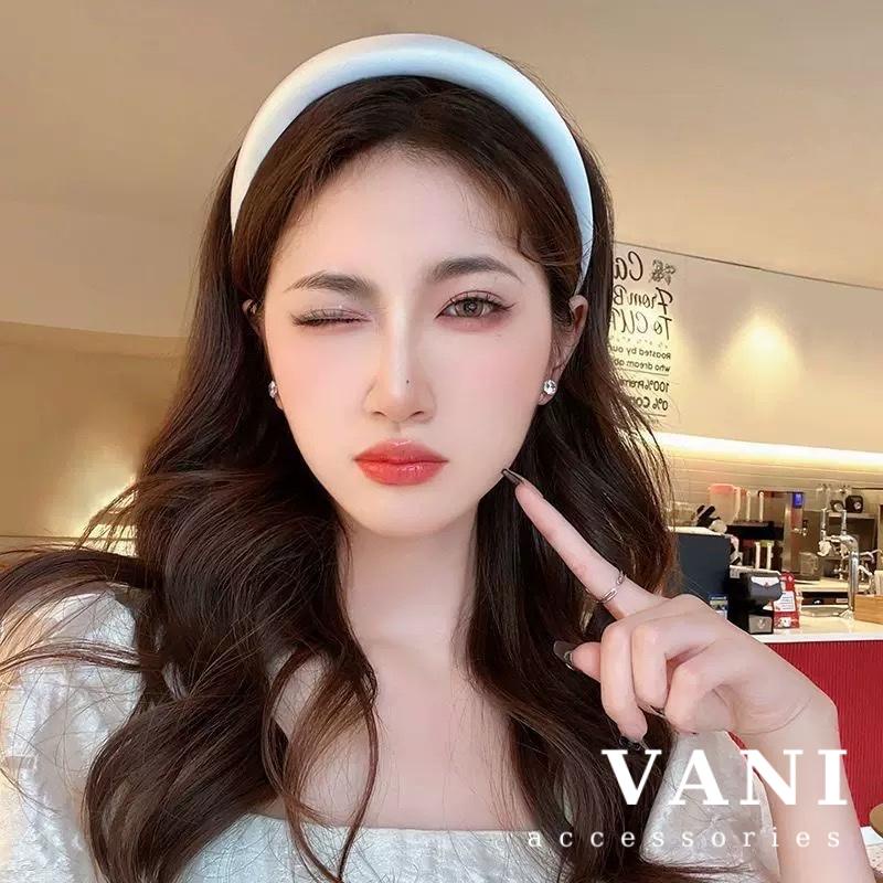 Băng Đô Satin Trơn Bản To Nhiều Màu - Vani Store - PKT00372