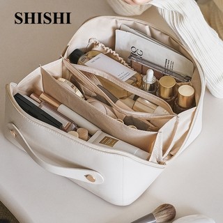 SHISHI Túi mỹ phẩm Túi Đựng Mĩ Phẩm 2024 NEW Vintage Thời trang INS Thời trang giản dị GNN23C080X 49Z231208