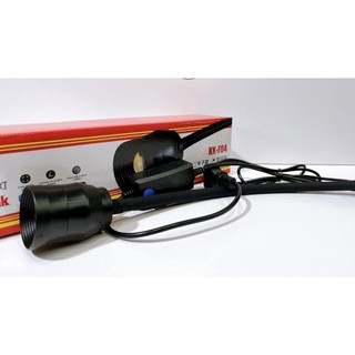 Đèn led rọi 3 chế độ màu kaokui kk f-04 10w - điều chỉnh độ hội tụ ánh sáng