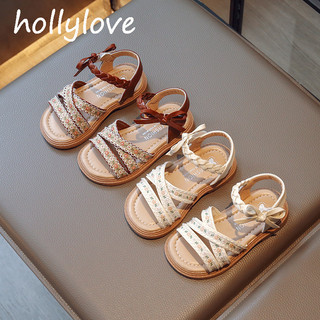 Hollylove dép cho bé gái dép quai hậu bé gái sandal nơ sandal hoa vỡ sandal bệt CLX23A0TBB 3Z240119