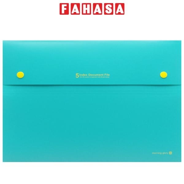 Bìa 5 Ngăn - Morning Glory 79157 - Xanh Mint
